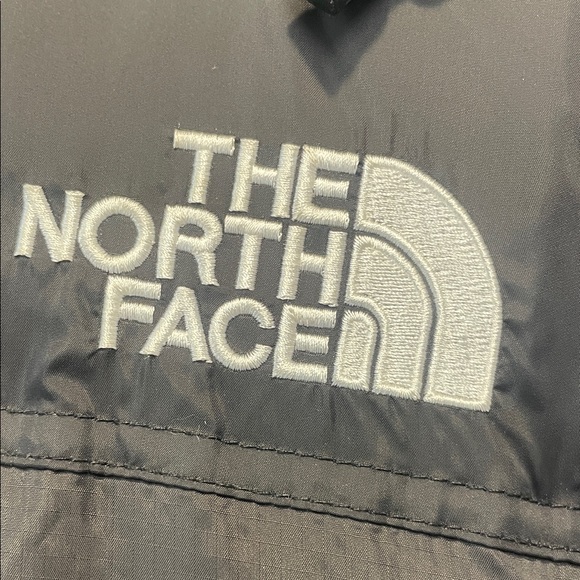 The North Face Men's Dark Puffer Retro Nuptse Jacket - XXL - Excellent Condition - Picture 2 of 9